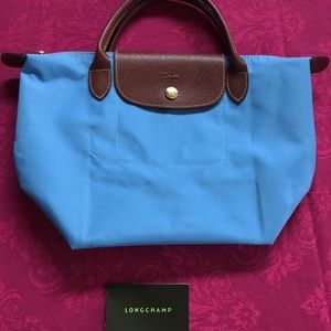 Longchamp Le Pliage mini top handle tote